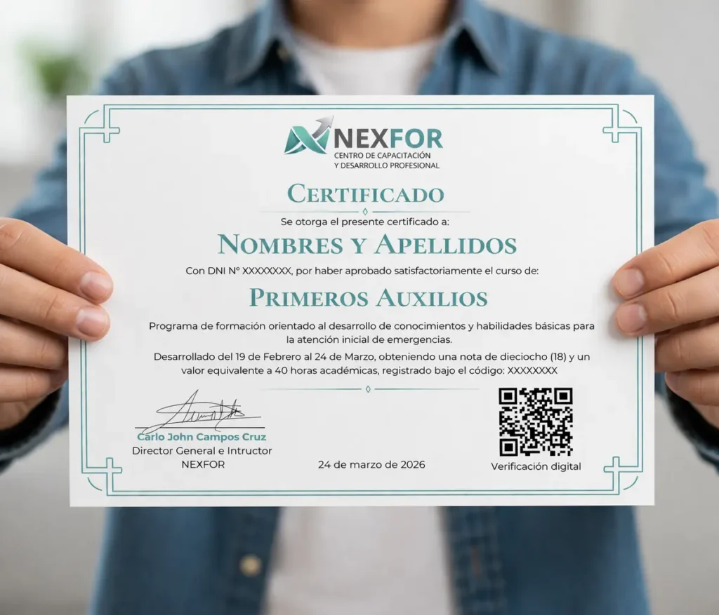 verificación de certificados de nexfor